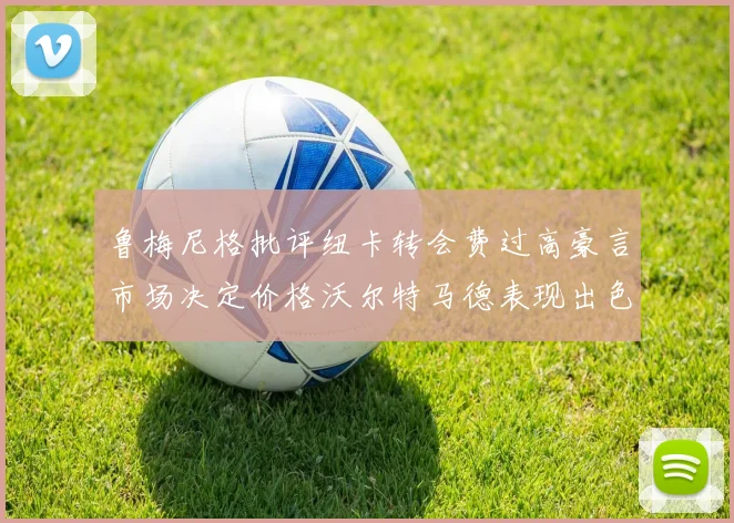 鲁梅尼格批评纽卡转会费过高豪言市场决定价格沃尔特马德表现出色